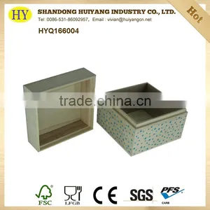 Custom Handmade FSC Wooden Packaging Box on Sale thumbnail-1