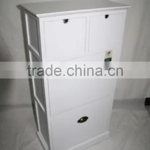 2104 Hallway New Style High Quality Wooden Shoes Cabinet thumbnail-1