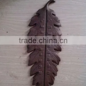 Cast Iron Leaf Thermometer Crafts thumbnail-1