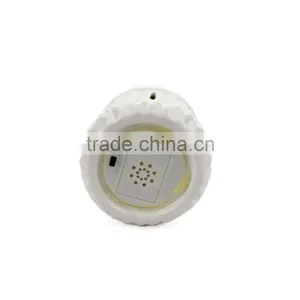 Eco-Friendly Elegant White Ceramic LED Light Hanging Candle Lanterns,Ceramic Hollow DesignTealight Candle Lanterns thumbnail-2