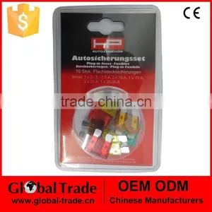 6Pc Standard Auto Fuse Kit .Standard Auto Fuse Kit .Mixed Standard Car Auto Blade Fuse.P0323 thumbnail-1