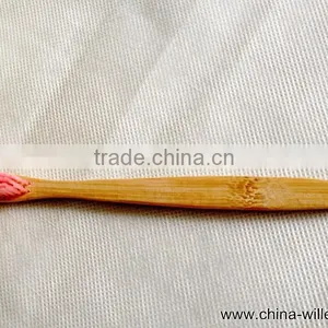 Hotel Bamboo Toothbrush, Natural Bamboo Handle Toothbrush thumbnail-2