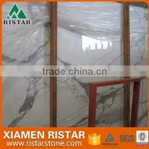 High Quality Italian Calacatta White Marble for Tiles,slabs,countertop,vanity Top thumbnail-1