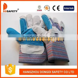 Reinforced Cow Split Leather Safety Glove thumbnail-1