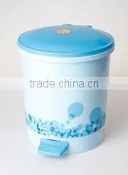 Big Size Foot Pedal Customized Logo Plastic Dust Bin thumbnail-1