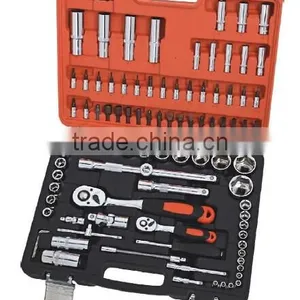 94pcs CRV Sockets & Bits Tools Set With Ratchet Wrench thumbnail-1