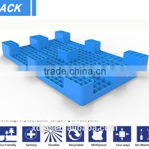 9foot Single Side Full Deck HDPE Plastic Pallet thumbnail-3