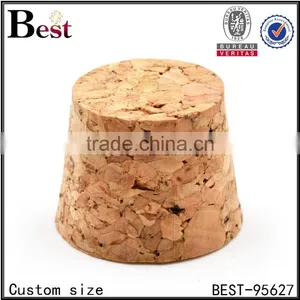 Custom Size Wooden Bottle Cork, Wooden Bottle Cork for Glass Bottle, Glass Milk Bottle Cork thumbnail-2