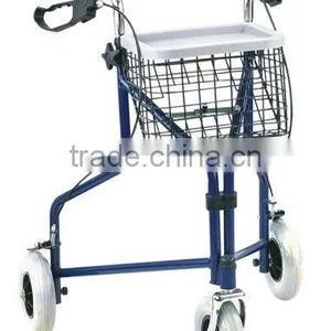 Foldable Rollator Mobility Walking Aids With Ergonomic Handles for Walking OutsideFS969H thumbnail-1