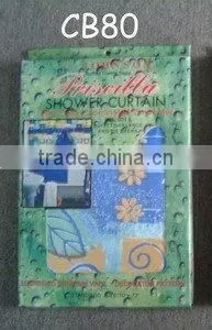 Color Box PVC Shower Curtain thumbnail-1