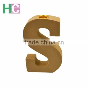 2017mdf Wood Carved Candle Holder Craft thumbnail-2