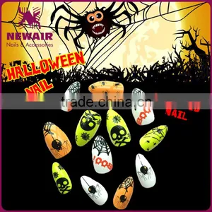 NEWAIR Pre-design Holloween Artificial Nails With Glue thumbnail-4