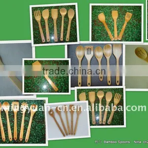Small Natural Bamboo Spoon thumbnail-1