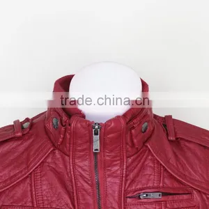 2016 New Winter Small Leather Jacket Women Top Quality pu Jackets thumbnail-3