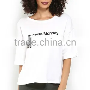 2015 New Arrival Women Clothes Loose Mimosa Monday Sweatshirt thumbnail-1