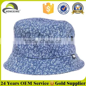 Cotton Red Custom Embroidery Children Bucket Hat thumbnail-1