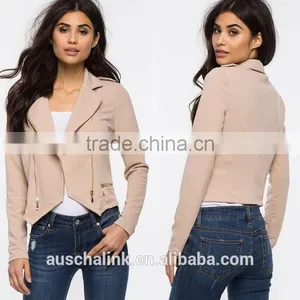 2016 Fashion Design Elegant Ladies Bulk Wholesale Jacket thumbnail-5