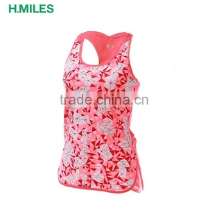 New Fashion Top Sleeveless Fitness Women Sport Vest thumbnail-1