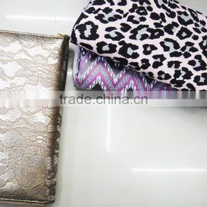 Fashion New Latest Cute Zipper Round pu Leather Lace Wallet for Woman thumbnail-2