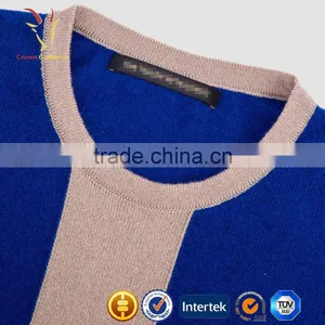 Handsome Mens Woolen Cheap Cashmere Thick Sweater thumbnail-5