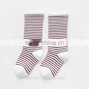 Kids Ombre Strip Children Sock for Girl Lovely Girl Sock Colorful Cotton Socks for 1-10 Years Baby Girl Clothes thumbnail-6