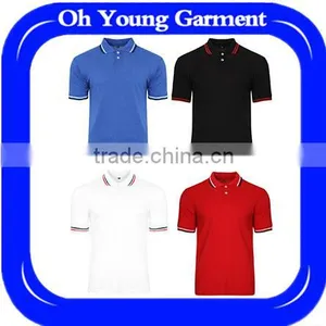 Custom Polo Shirt China Supplier Online Shopping Good Price Pique Fabric Casual High Quality Sports Gym Wear Polo Design T-shirt thumbnail-1