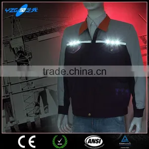 Luminous hi Vis Waterproof Reflective Men Brand Jacket thumbnail-1