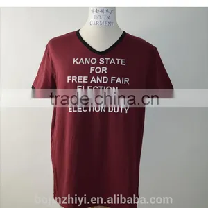 HOT!!!100%cotton Advertising Campaign T-shirt Can Add Your Logo thumbnail-2