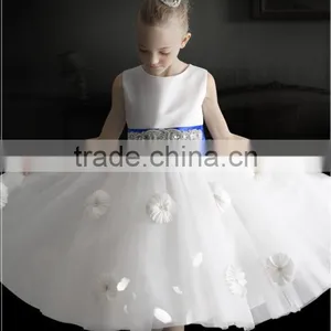 Best Sellers Girl Princess White Dress Top Grade Tutu Girl Formal Dress Children Summer Clothing GD90427-10 thumbnail-1