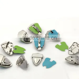Purse Snap Clasps/ Closure for Purse Handbag/ Bag Silver Tone 4.1x3cm,10 Sets,Newest thumbnail-1