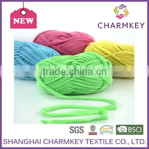 Charmkey Most Popular Fancy Crochet Yarn Jersy Yarn Free Yarn Samples thumbnail-6
