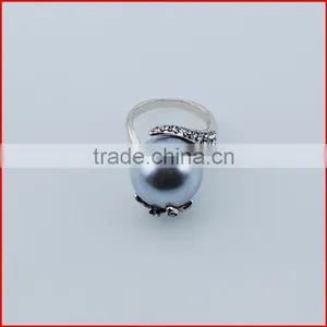 Fashion Imitation Pearl Ring thumbnail-1