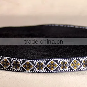 African Lace Fabric Jaquard Ethnic Lace for Dress Embroidery Decorative Trim for Garments thumbnail-3