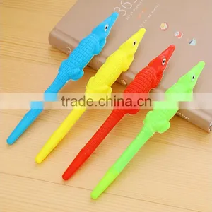 Novel Creative Fancy 3d Crocodile Shaped Gel Pen thumbnail-2