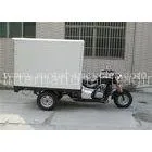 CDI Three Wheel Cargo Motorcycle Trike Closed Box Single Exhaust Air Cooled thumbnail-1