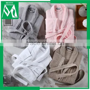 Terry Cloth Fabric for Bathrobe Cotton Super Soft Sexy Bathrobe thumbnail-1