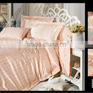 Super King Silk Jacquard Whole Set Bedding thumbnail-1