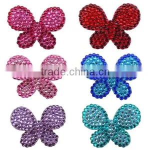 Factory Direct Selling Butterfly Jewelry Parts and Accessories,Rhinestone Butterfly Findings and Jewelry Fittings thumbnail-1