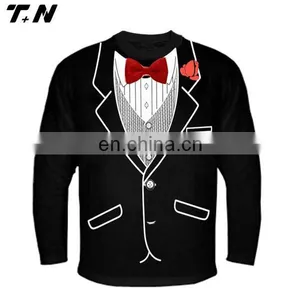 Wholesale Cheap Long Sleeves Printed Sublimation t Shirts T-shirt Printing thumbnail-4