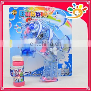 Transparency Plastic Bubble Gun,animal Fish Design Bubble Gun Toys for Children thumbnail-1