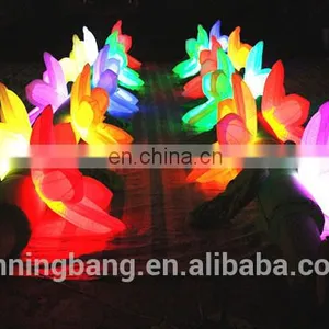 2018 Ningbang Hot Sale LED Inflatable Flower Chains for Wedding Decoration thumbnail-1