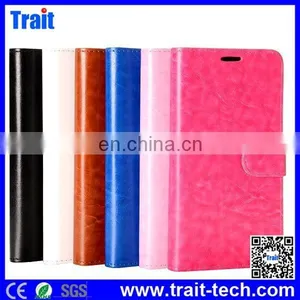 Crazy Horse Pattern Wallet Style Magnetic Flip Stand PC PU Leather Case for HTC Desire 826 thumbnail-3