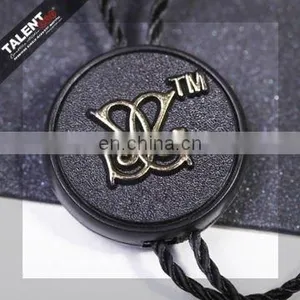 Custom Emboss Brand Name Logo Seal Lock Tag String for Hang Tag thumbnail-4
