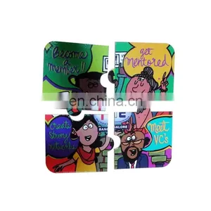 Custom Funny Design Cmyk Full Color Printing Cork Puzzle Placemat thumbnail-1