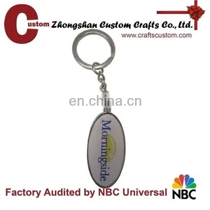 Cheap Stamped Bee Metal Key Ring thumbnail-2