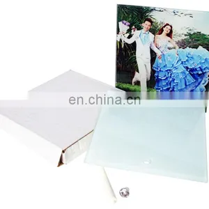 New Design Sublimation Glass Wedding Photo Frame Sublimation Glass Decoration Picture Photo Frame thumbnail-6