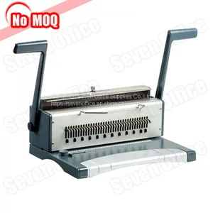 NO MOQ Office Manual Paper Spiral Wire Binding Machine With Double Handle Manufacturer thumbnail-1
