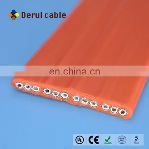 Flat Power Cable for Cranes Flexible Flat Cable Elevator Traveling Cable Cat6 thumbnail-4