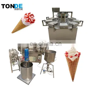 Waffle Ice Cream Cone Baking Machine With More Moulds thumbnail-4