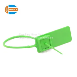MA - PS 6002 High Security Seals Plastic Cargo Security Airline Safety Tamper Proof Plastic Seal With Bar Code thumbnail-1